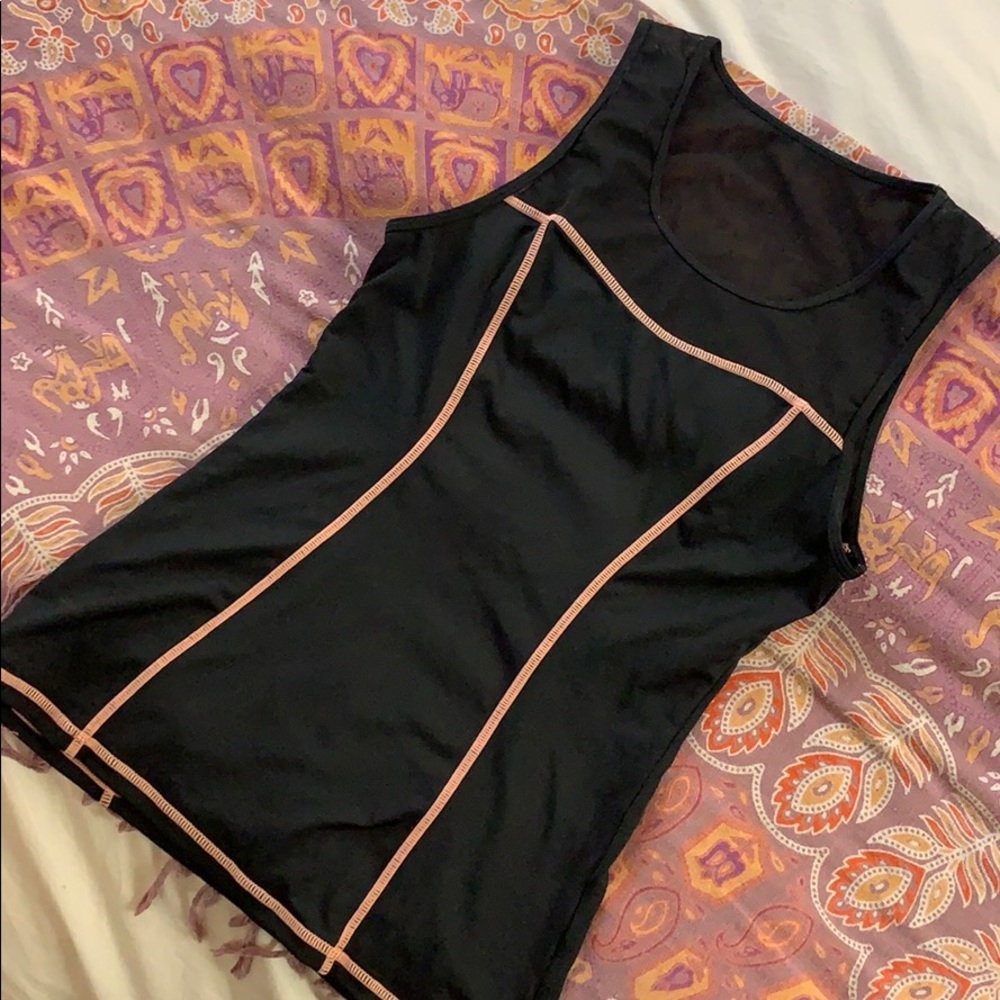 MinkPink Move Workout Top w/ Mesh back